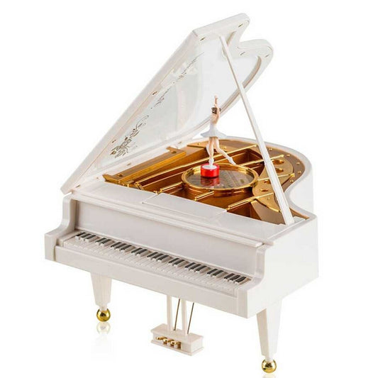 Classic Piano Dancing Ballerina Music Box