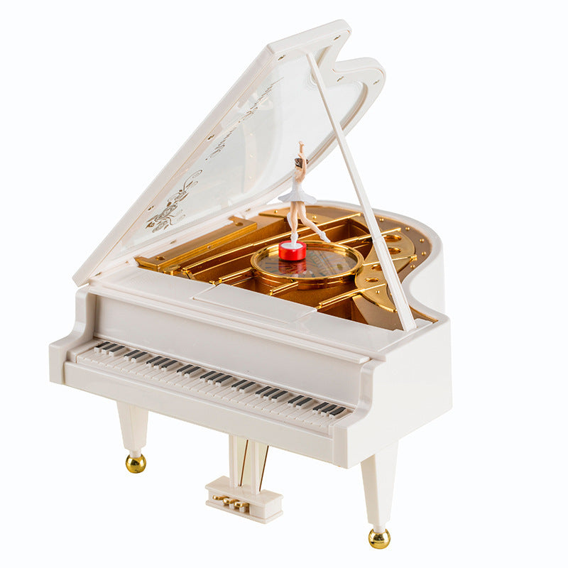 Classic Piano Dancing Ballerina Music Box