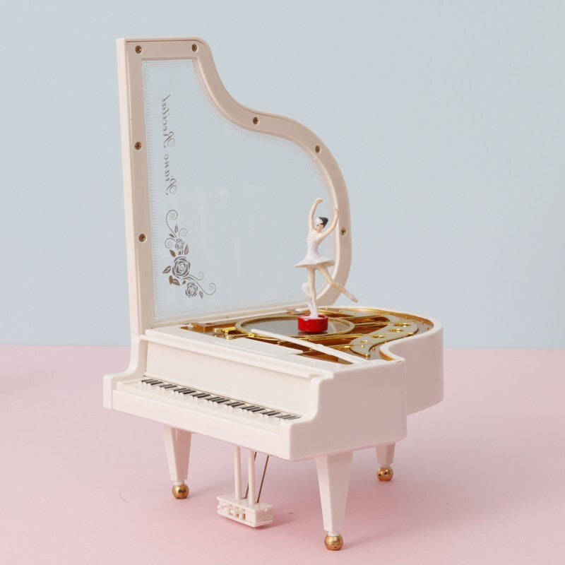 Classic Piano Dancing Ballerina Music Box