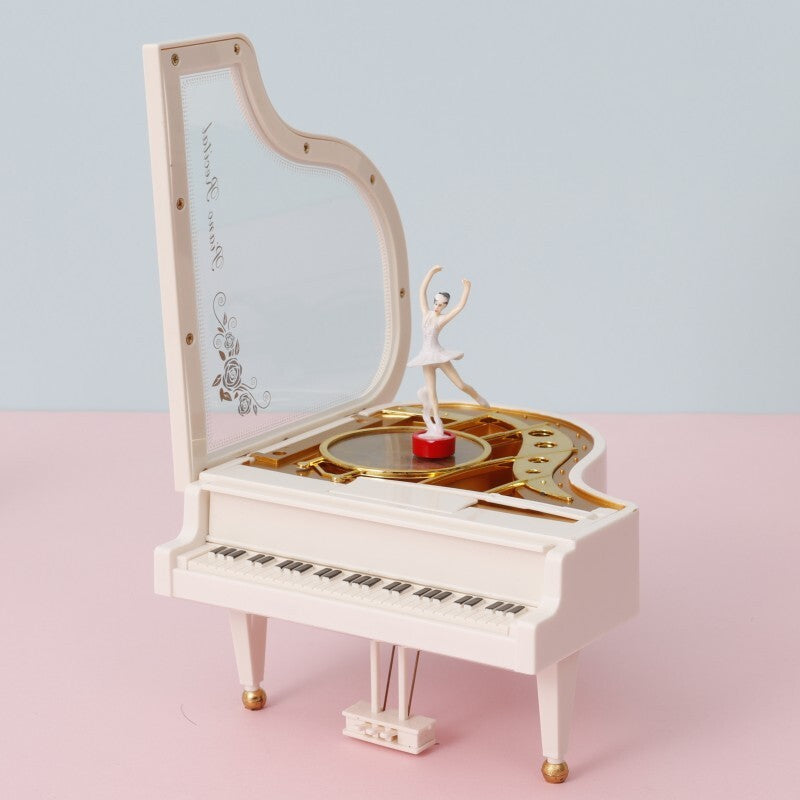 Classic Piano Dancing Ballerina Music Box