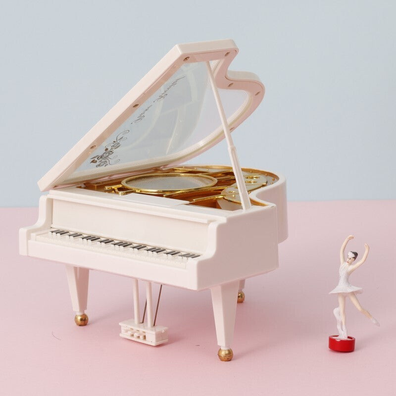 Classic Piano Dancing Ballerina Music Box