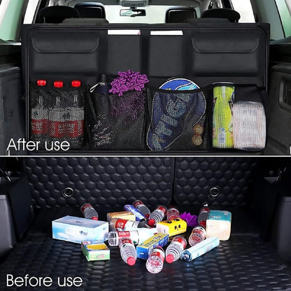 Multi Pocket Large Storage Car Boot Back Seat Trunk Organiser