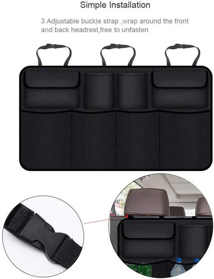 Multi Pocket Large Storage Car Boot Back Seat Trunk Organiser