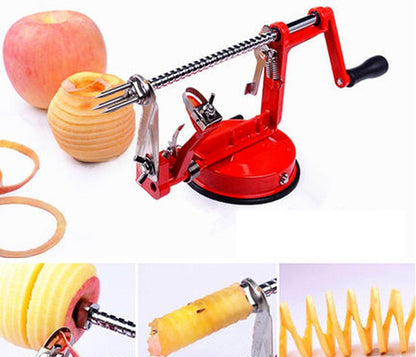 3-in-1 Stainless Steel Apple/Potato Peeler Corer Slicer Peeling Machine