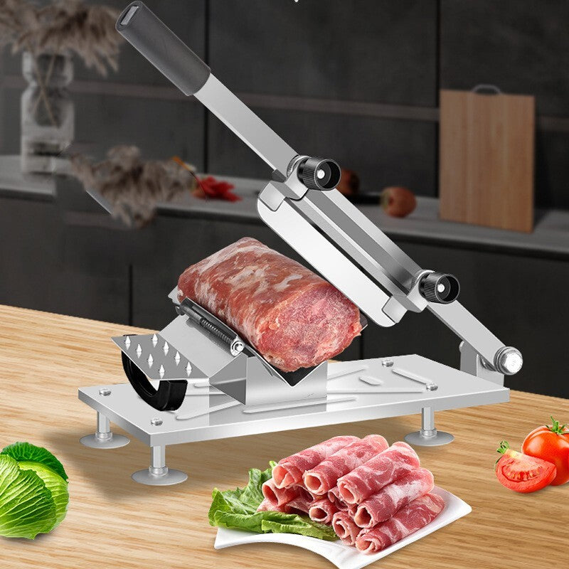 Stainless Steel Meat Cutter Beef Mutton Roll Slicer Food Slicing Machine