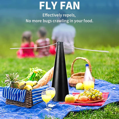 Automatic Fly Repellent Fan Bug Insect Trap Outdoor Indoor Entertaining