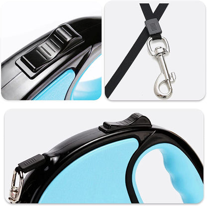 5M Retractable Dog Leash Automatic Pet Lead