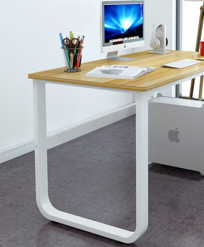 Hercules Wood & Steel Computer Desk (White)