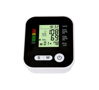 Automatic Arm Blood Pressure Monitor Large LCD