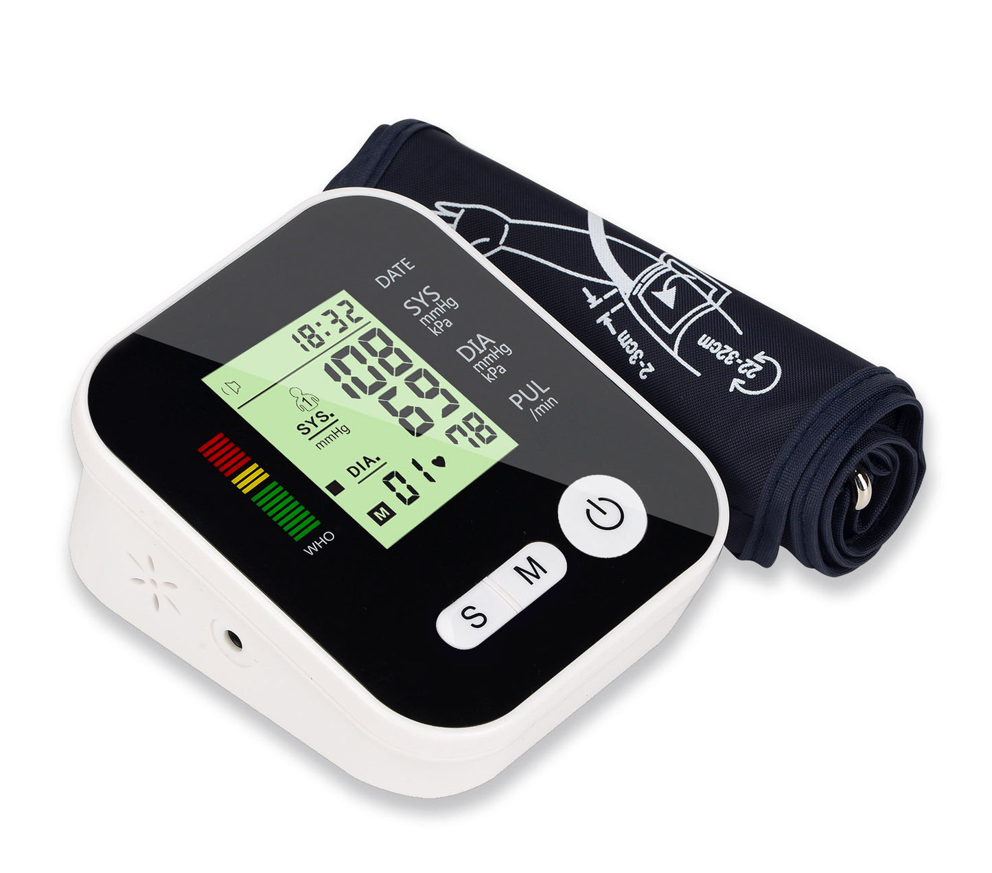 Automatic Arm Blood Pressure Monitor Large LCD