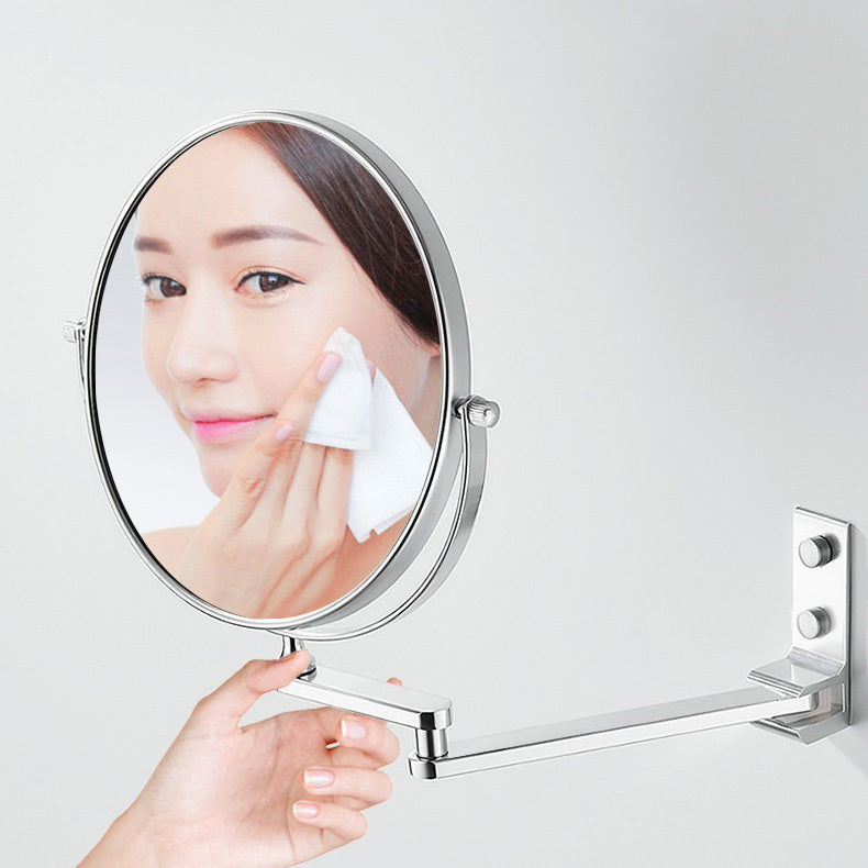 Deluxe Extendable Wall Mounted Magnifying Makeup Bathroom Vanity Cosmetic Mirror