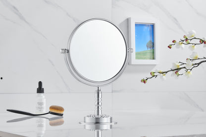 Deluxe Double Sided Magnifying Makeup Vanity Cosmetic Mirror