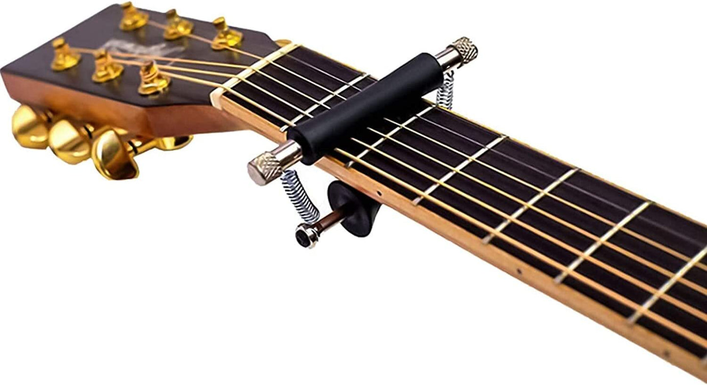 Universal Rolling Capo Sliding Adjustable Tuning Tone Guitar String Instruments Glider