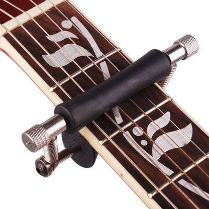 Universal Rolling Capo Sliding Adjustable Tuning Tone Guitar String Instruments Glider