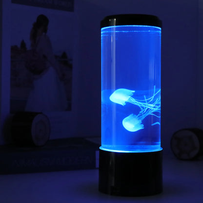 Jellyfish Tank Sea Water Lamp Jelly Fish Colour-Changing Night Light