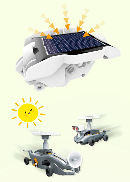 4 In 1 Solar Large Space Adventure DIY Educational Toy Kit