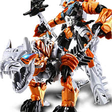 2 in 1 Robot Dinosaur Transformer Action Figure Toy