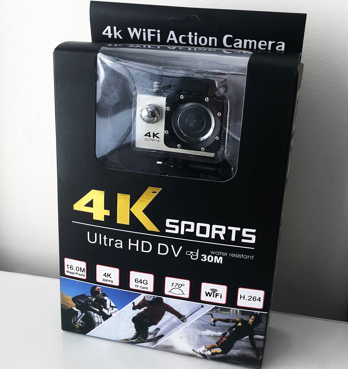 HD 4K Waterproof Sports Camera