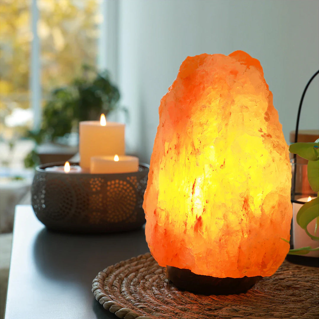 Himalayan Salt Lamp Natural Crystal Rock Night Light (3-5kg)