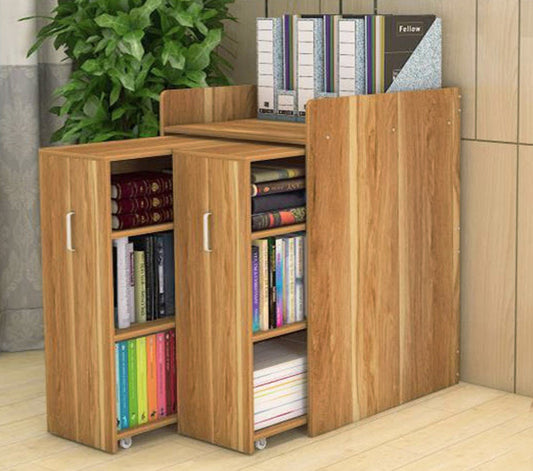 Infinity Vertical Cabinet Shelving System 2-Drawer (Oak)