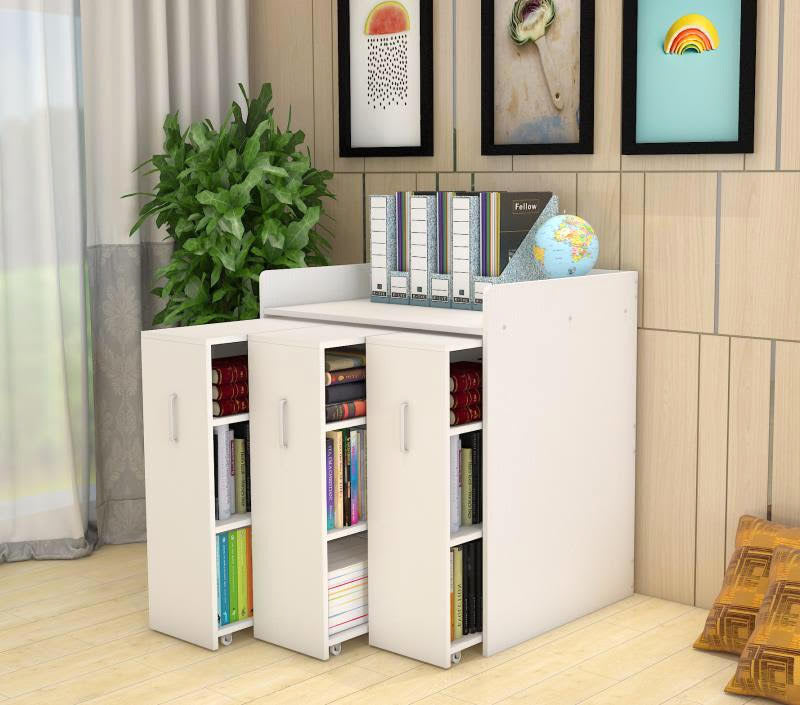 Infinity Vertical Cabinet Shelving System 3-Drawer (White)