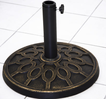 Alfresco Stylish Solid Iron Heavy Duty Outdoor Patio Umbrella Base Stand