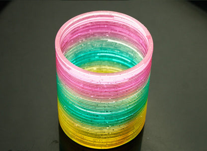 Rainbow Slinky Magic Spring Fidget Toy