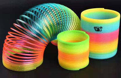 Rainbow Slinky Magic Spring Fidget Toy