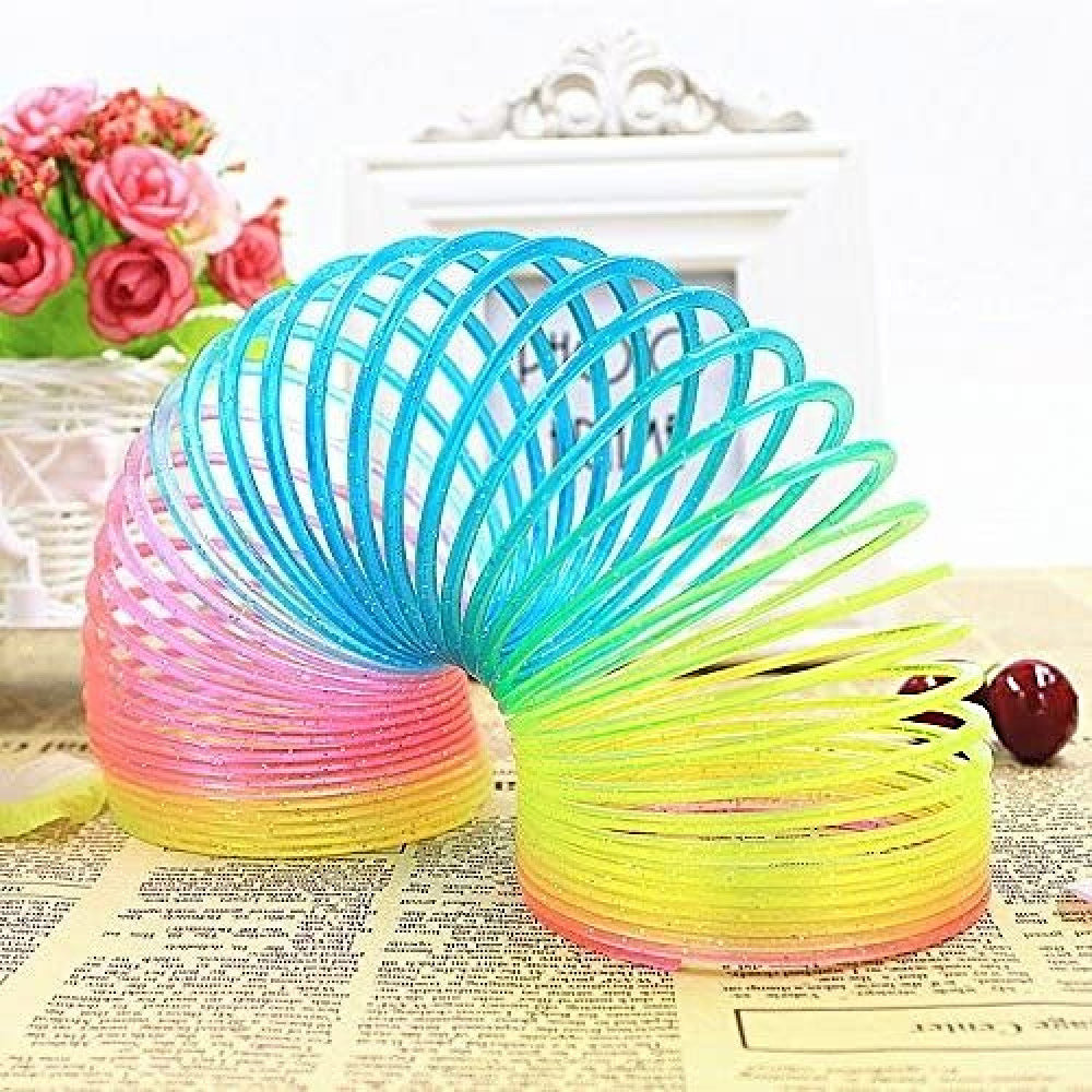 Rainbow Slinky Magic Spring Fidget Toy