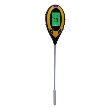 4 in 1 Soil PH Tester Moisture Sunlight Light Test Meter for Garden Plant Lawn