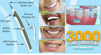 Sonic Electronic Tooth Cleaning System