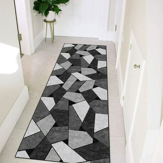 Rock Hallway Runner Area Rug Carpet Mat (60 x 200)