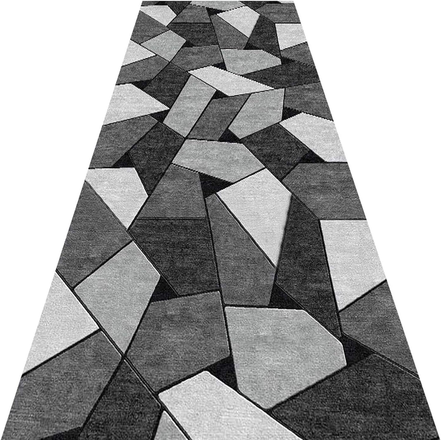 Rock Hallway Runner Area Rug Carpet Mat (60 x 200)