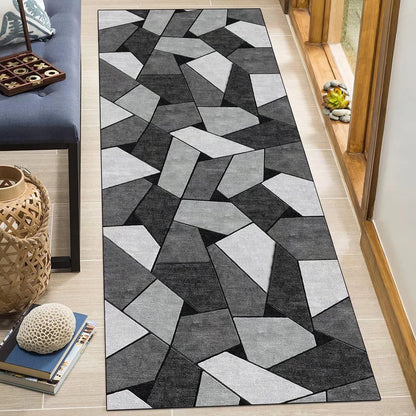 Rock Hallway Runner Area Rug Carpet Mat (60 x 200)