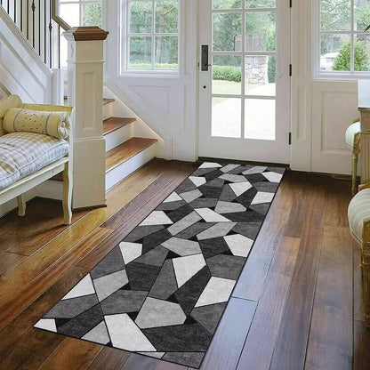 Rock Hallway Runner Area Rug Carpet Mat (60 x 200)