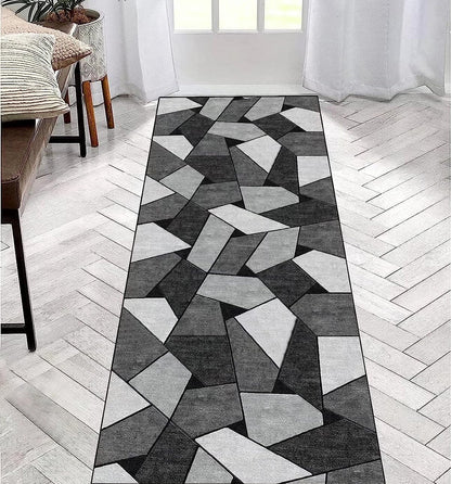 Rock Hallway Runner Area Rug Carpet Mat (60 x 200)