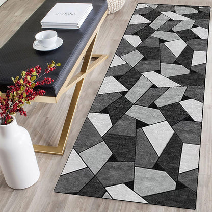 Rock Hallway Runner Area Rug Carpet Mat (80 x 300)