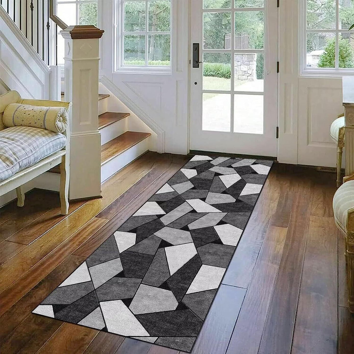 Rock Hallway Runner Area Rug Carpet Mat (80 x 300)