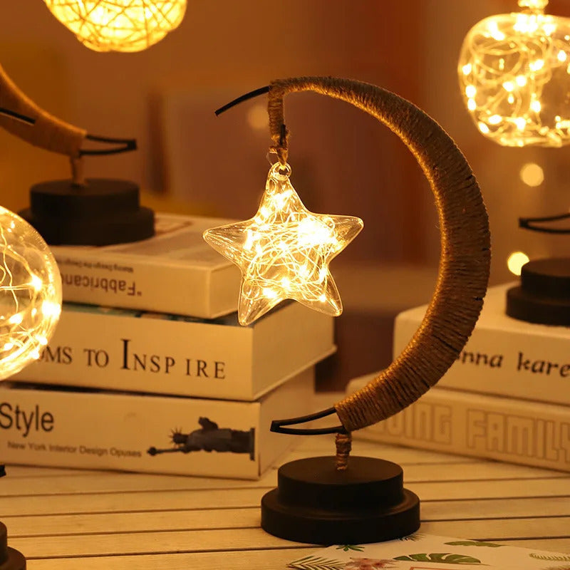 Enchanted Starlight Lamp LED Star Night Light Cozy Home Decor Lighting