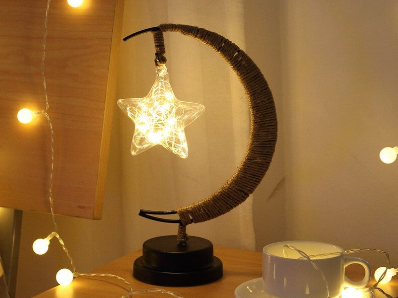 Enchanted Starlight Lamp LED Star Night Light Cozy Home Decor Lighting