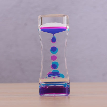 Liquid Motion Bubbler Lava Hourglass Desk Timer