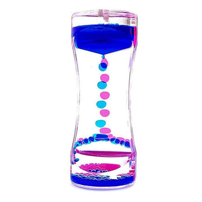 Liquid Motion Bubbler Lava Hourglass Desk Timer