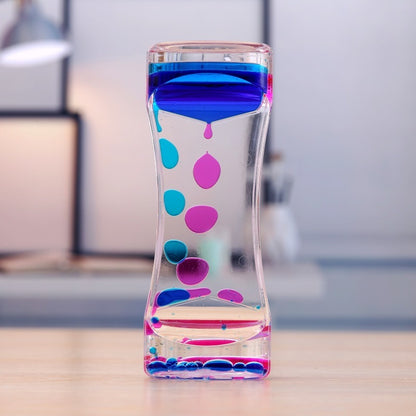 Liquid Motion Bubbler Lava Hourglass Desk Timer