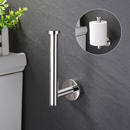 Stainless Steel Toilet Paper Holder Wall Mounted Tissue Roll Dispenser