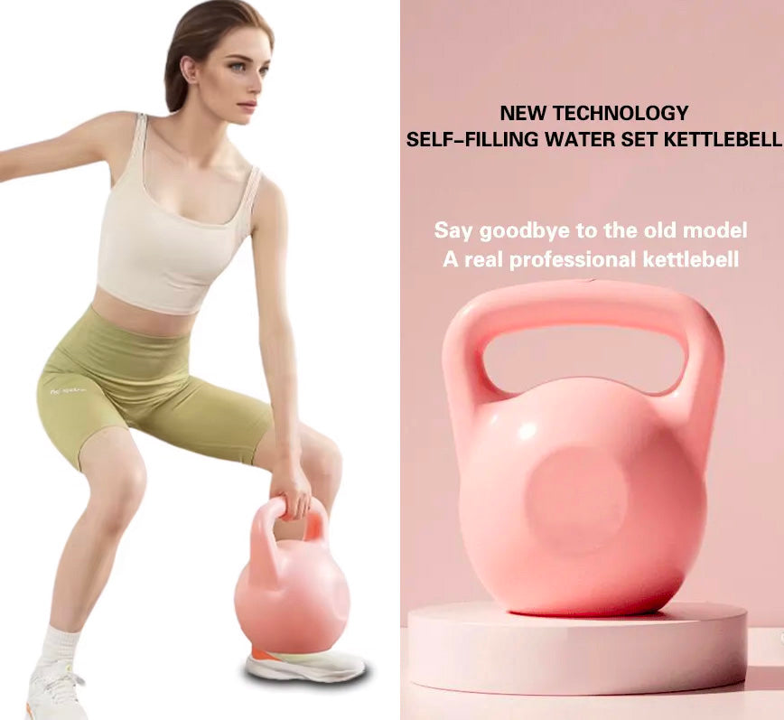 6kg Water-Fillable Kettlebell Durable Weight for Strength Training