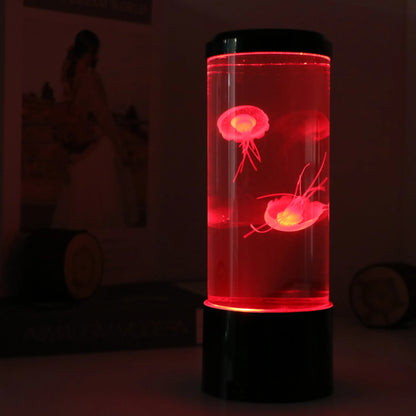 Jellyfish Tank Sea Water Lamp Jelly Fish Colour-Changing Night Light