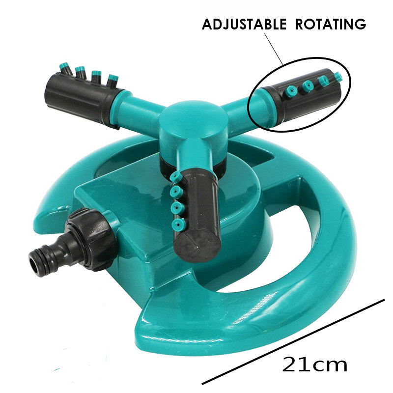 360-Degree Auto Rotating Sprinkler Garden Hose Sprayer Watering Tool