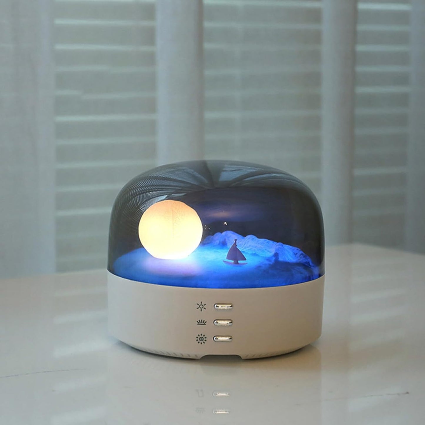 Multifunction Moon Lamp Bluetooth Speaker Night Light Music Player