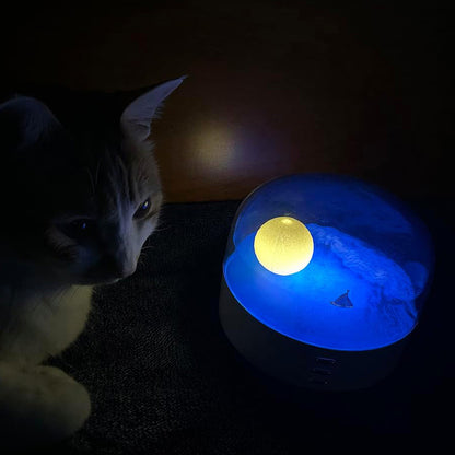 Multifunction Moon Lamp Bluetooth Speaker Night Light Music Player