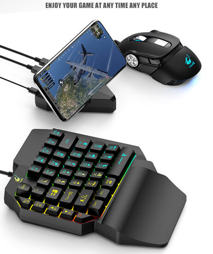 Pro Gaming Keyboard and Mouse Combo Set